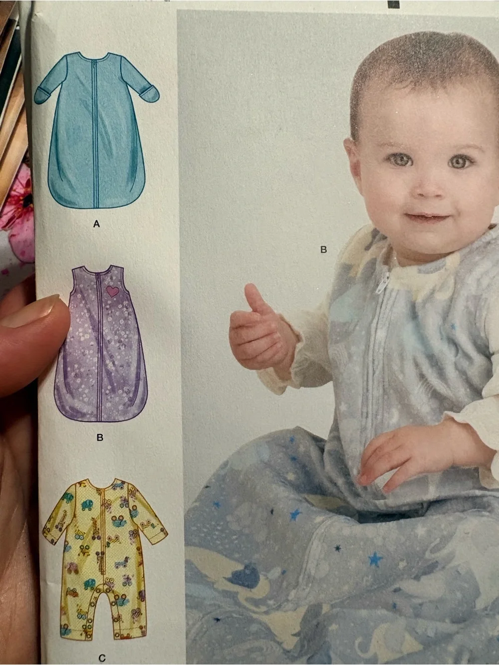 BN UNCUT SIMPLICITY 9242 A BABY SEWING PATTERNS